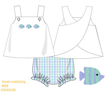 Load image into Gallery viewer, French Knot Fish Bloomer Set
